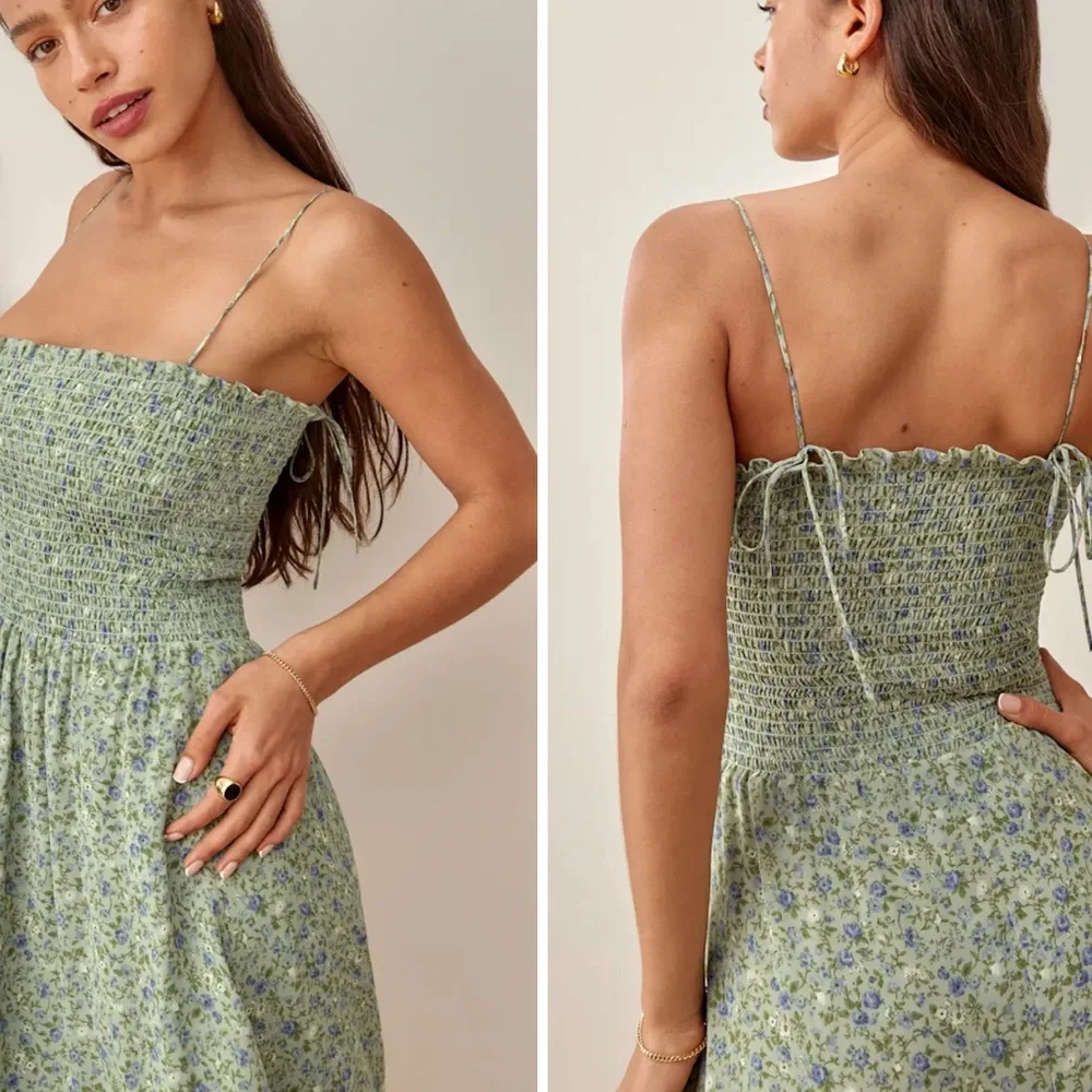 Reformation Sable Dress Sprite - Size M - Picture 4 of 4